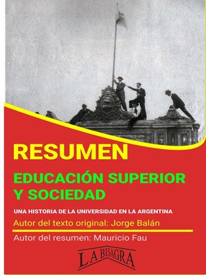 cover image of Resumen de Educación Superior y Sociedad